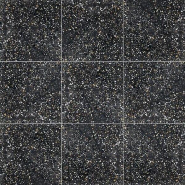 Sphinx Terrazzo Zwart Mat 75x75 cm