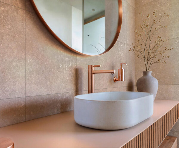 Sphinx Terrazzo Bruin Mat 60x60 cm