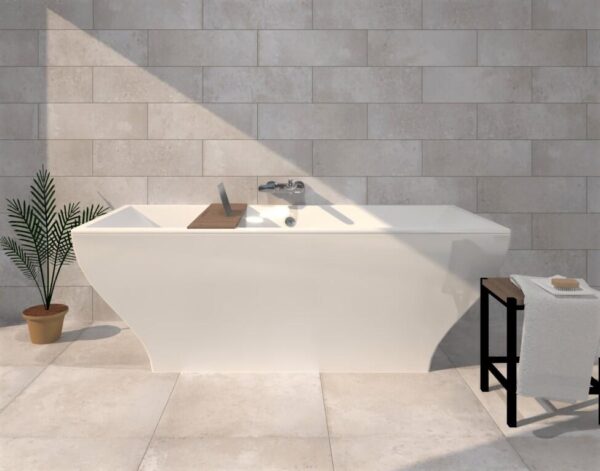 Sphinx Terrazzo Grijs Mat 20x60 cm